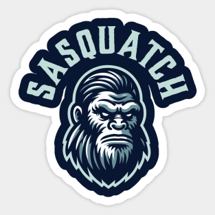 Exclusive Sasquatch Cryptid Tee: Legendary Bigfoot Sightings Inspired Design for Mystery & Wilderness Enthusiasts Sticker
